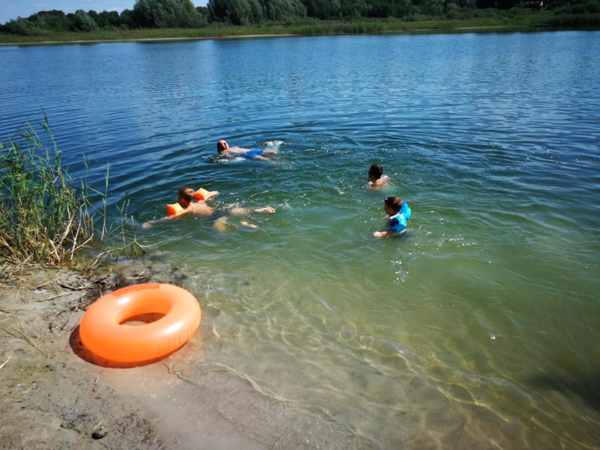 Domki Nad Jeziorem, Las, Do 10 Osob Jezioro Wilczynskie Budzislawskie - Domek Letniskowy Osobno Ogrodzony, Ogrzewany Mile Widziane Pieski, Zwierzeta- Wielkopolska, 62-550 Zygmuntowo Gm Wilczyn Ngoại thất bức ảnh
